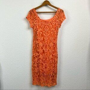 Candela Lace Sheer Mesh Flame Sheath